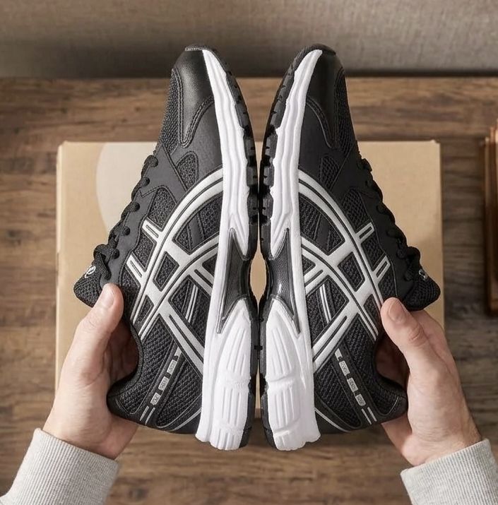 کفش ورزشی Asics مردانه مدل Arian-مشکی سفید